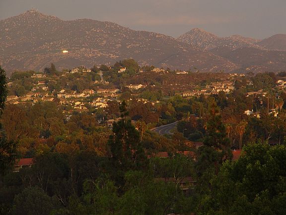 SE view from backyard