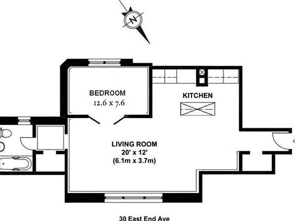 2nd image of 30 E End Ave APT 4H