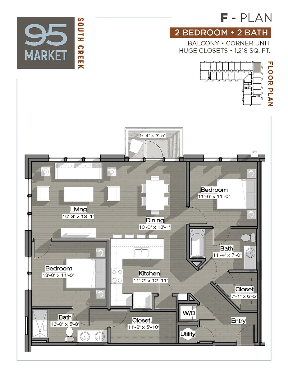 Floor plan F - Plan