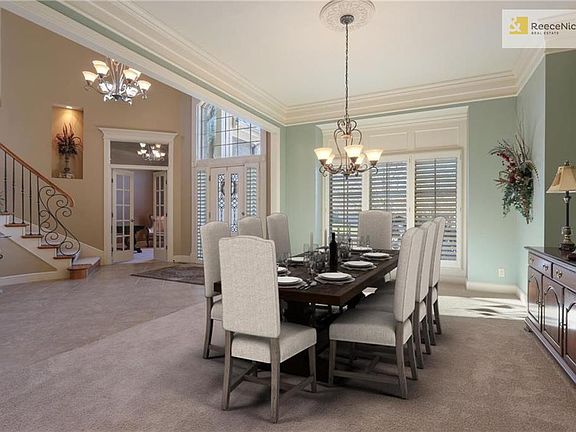 Beautiful open Formal Dining Room