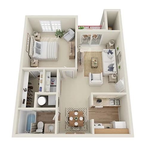 Floor plan The Bay