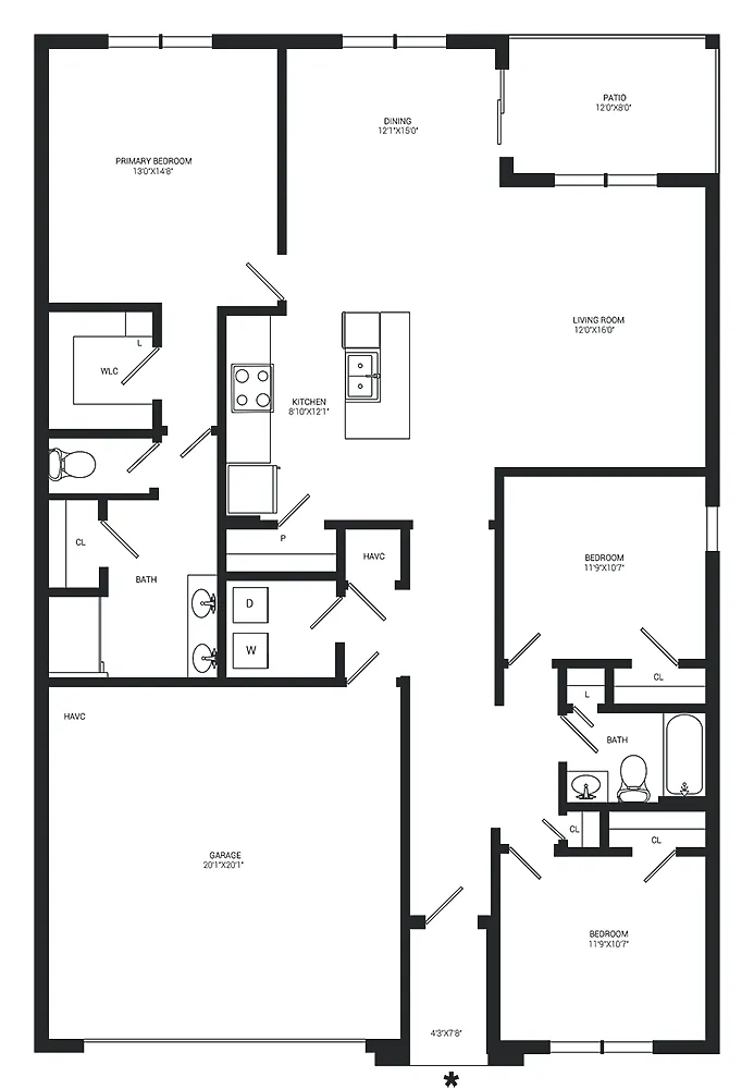 Floor plan Aria