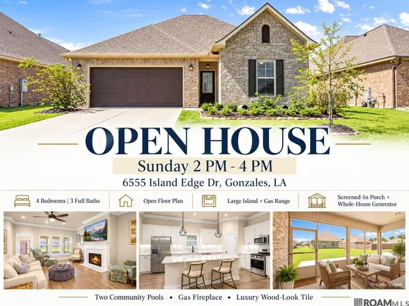 6555 Island Edge Dr, Gonzales, LA 70737