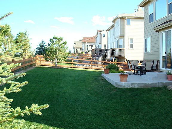 Back yard - view looking South.