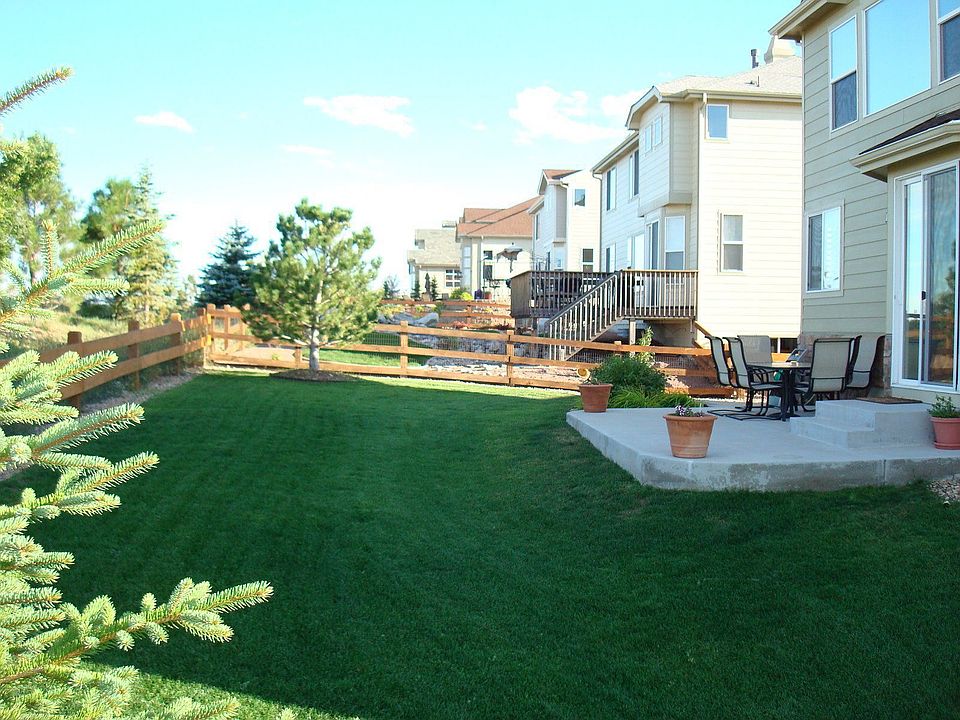 Back yard - view looking South.