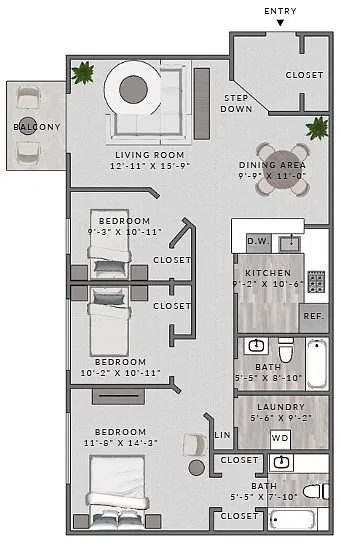 Floor plan C1