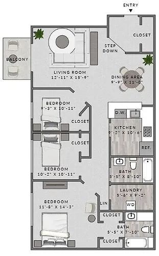 Floor plan C1