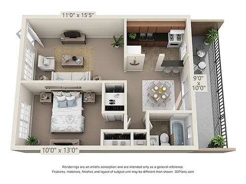 Floor plan Balcony