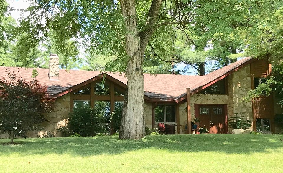 Driving up the 300' Driveway