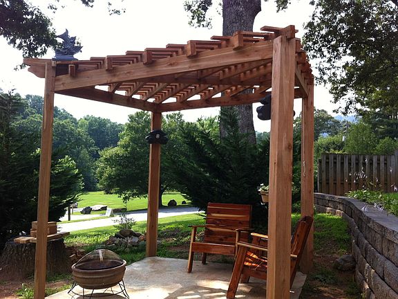 Cedar Pergola