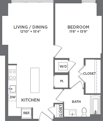 Floor plan A2C PH