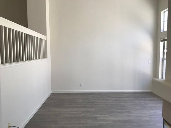 living room with new laminate floor