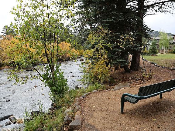 common area path and river access