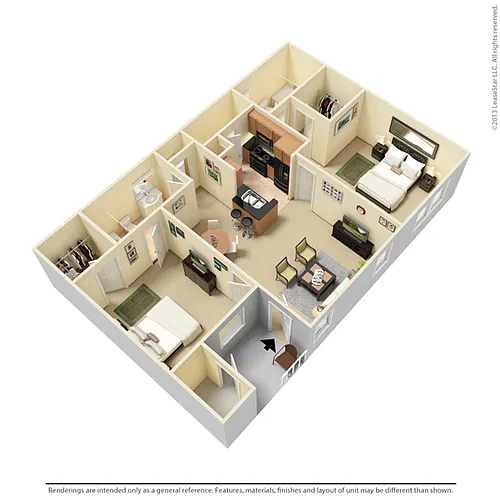Floor plan B3L