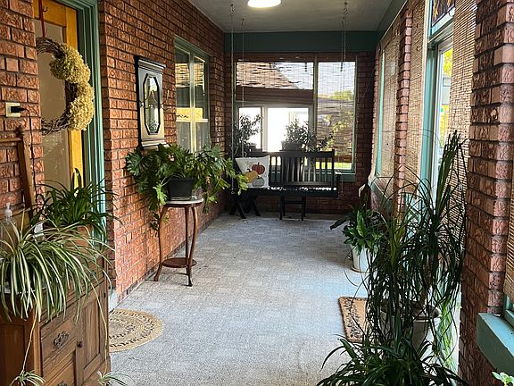 East facing front porch a peaceful way to enjoy the sunrise and start your morning off right.
