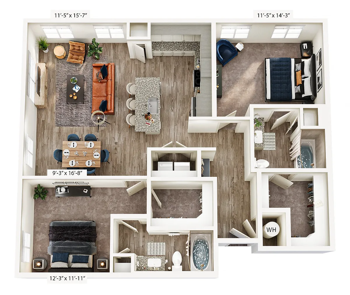Floor plan B2