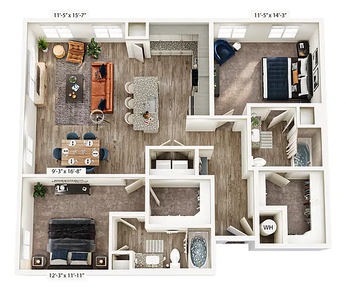 Floor plan B2