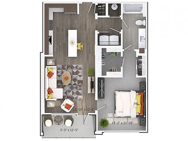 Floor plan Paces