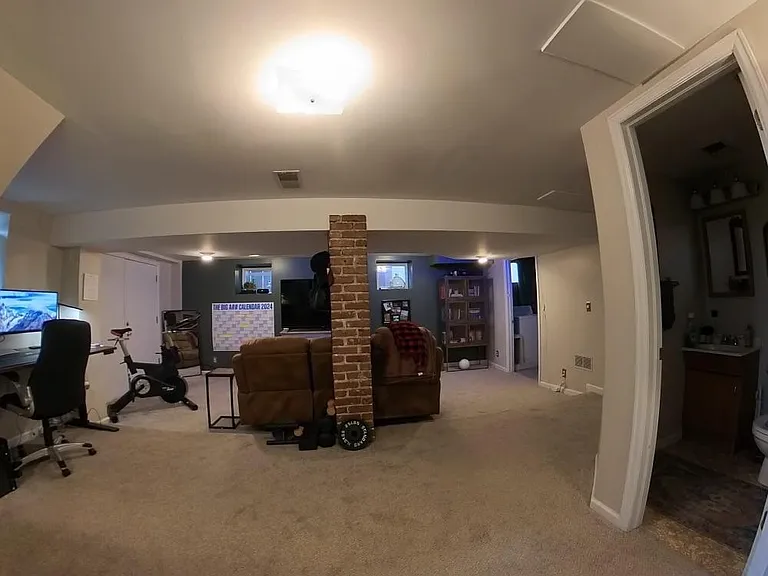 Basement rec room (furnished.)