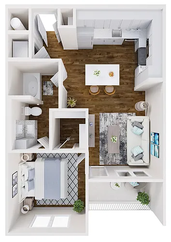 Floor plan A1