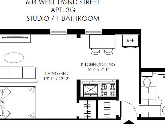2nd image of 604 W 162nd St APT 3G