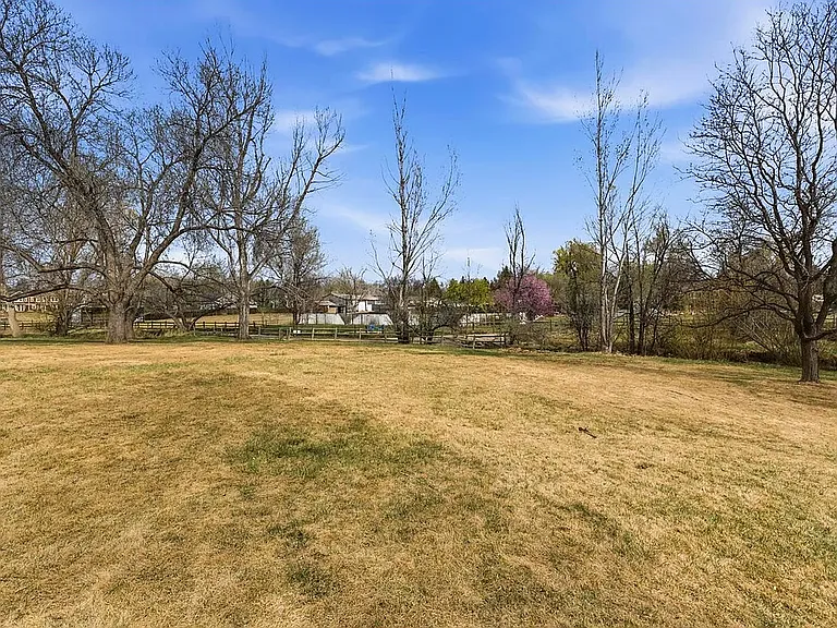 Green space in the back.