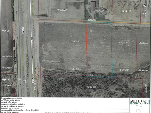 15XYZ 206th St, Milaca, MN 56353