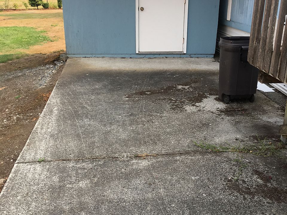 Shed on side of house 