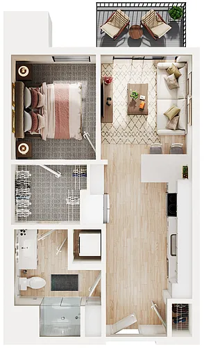 Floor plan Pierce