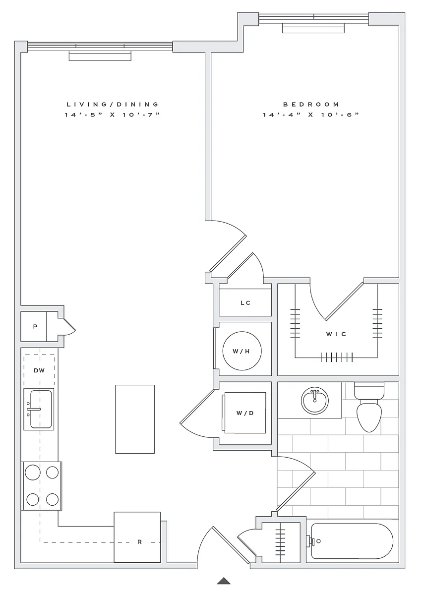 Floor plan 1G
