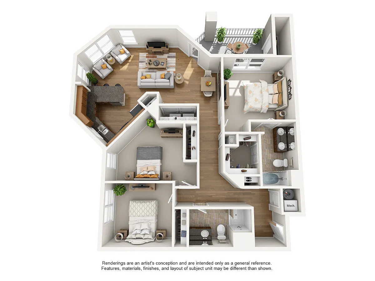 Floor plan The King