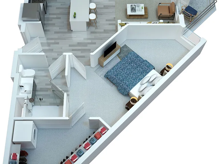 Bowie floor plan The Stewart