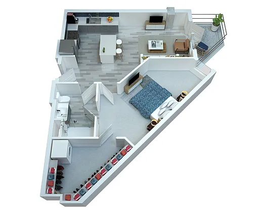 Floor plan Bowie