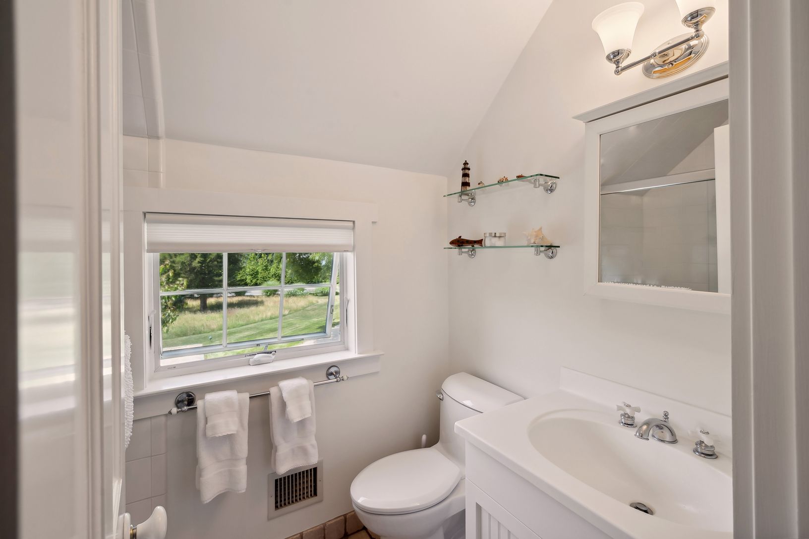 Shared 2nd floor bathroom w/ shower and tub (not shown), renovated Feb 2023