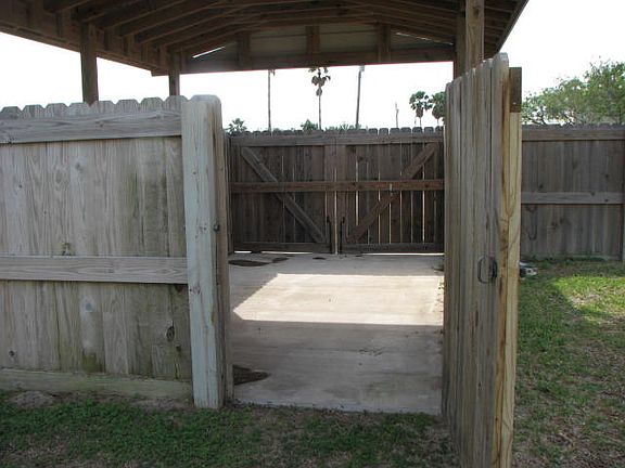 Covered Carport in Rear