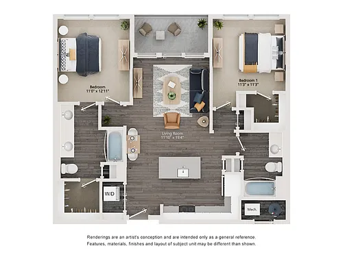 Floor plan B3