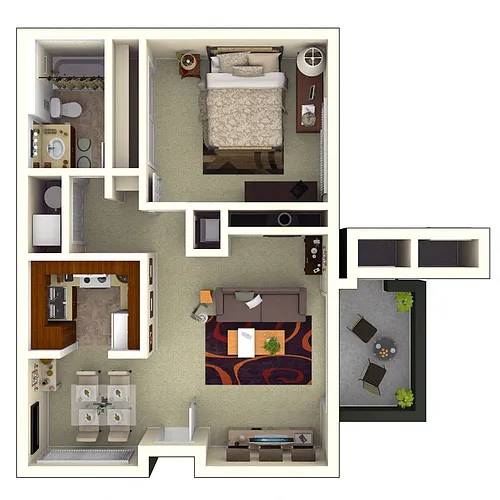 Floor plan Residence 1 Luxury
