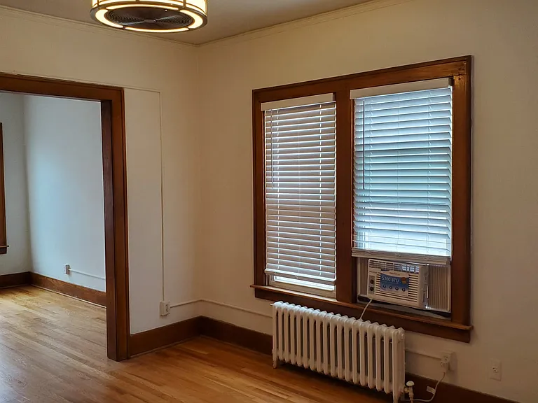large open floor plan loft