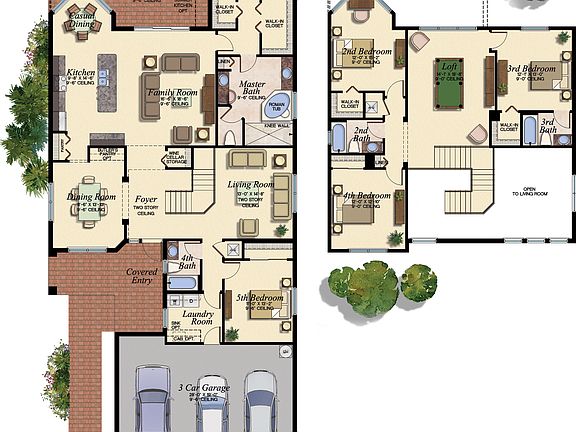 Merlot Floor Plan