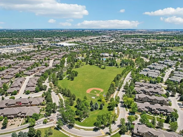 The baseball field within the gated community of the unit.