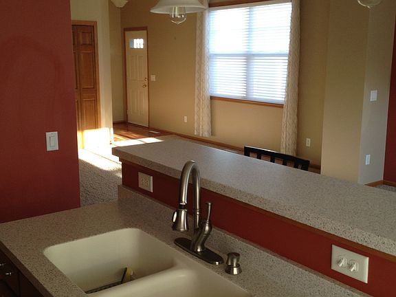 View from Kitchen to Front Door