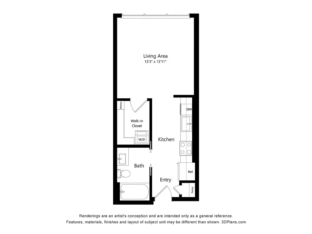 Floor plan S1a