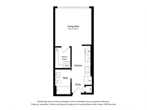 Floor plan S1a