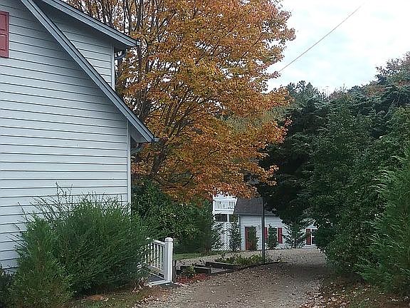 Driveway onto property 