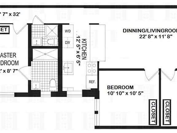 2nd image of 200 W 109th St APT C6