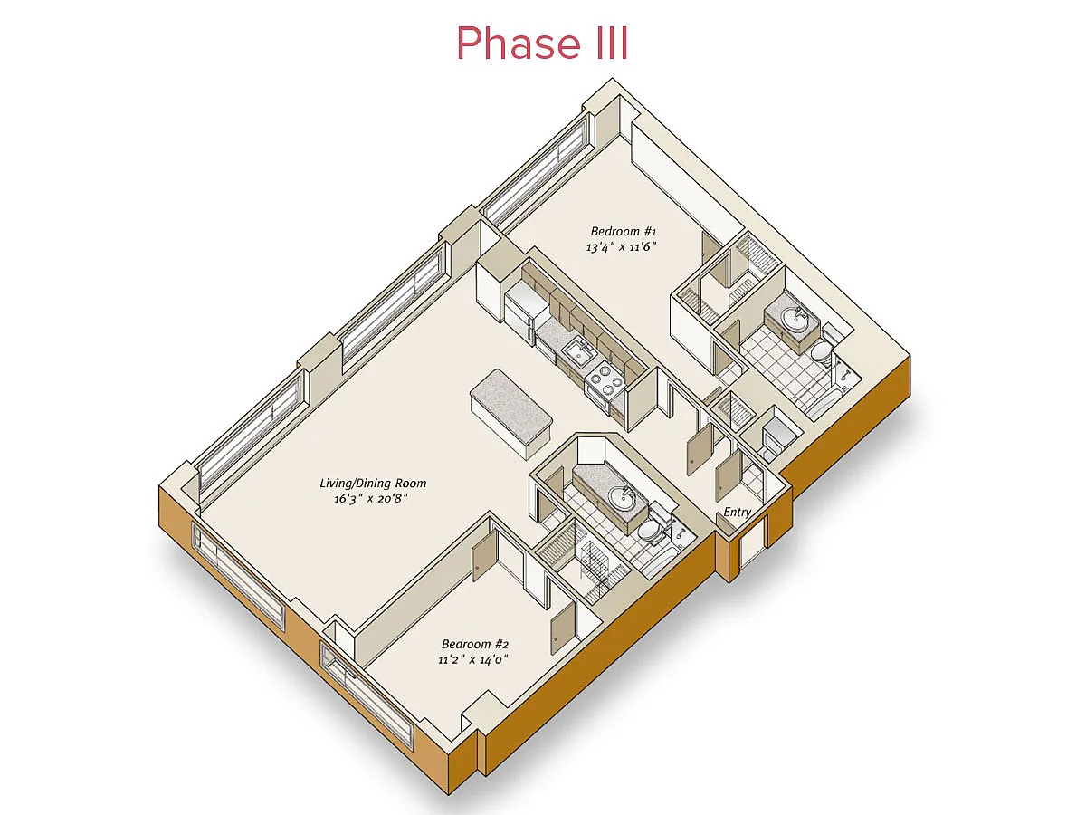 Floor plan BH5-Carpeted