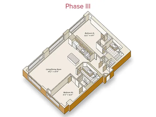 Floor plan BH5-Carpeted