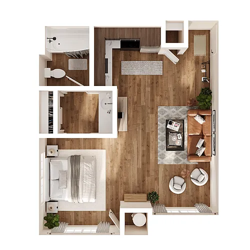 Floor plan The Nook