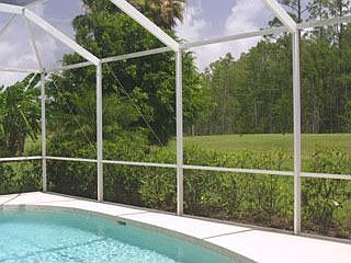 Screened pool 