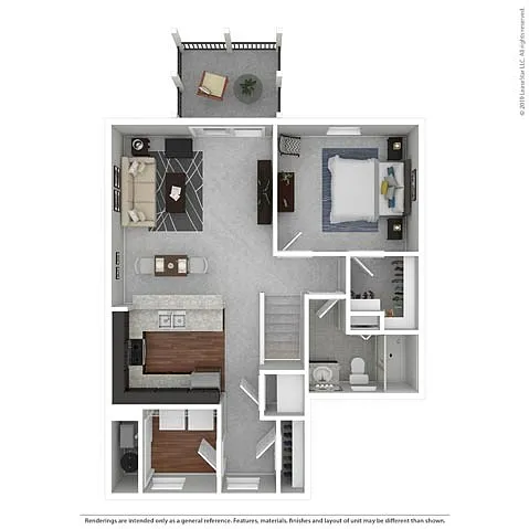 Floor plan Harper Upper